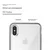 Snowkids Maska za mobilni telefon iPhone XS Max, Providna