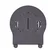 PTZOptics PT-CM-3-BK - 4K 30X Zoom ceiling mount