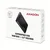 AXAGON EE25-A6M, USB 3.2 Gen 1 - SATA 6G 2,5 kovinska škatla RAW, brez vijakov