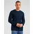 KnowledgeCotton Apparel Pulover Vagn, modra