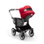 Bugaboo Donkey 3 Mono ALU/GREY MELANGE-RED