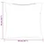 Jastučići za raspršenje Kockasto 4 pcs Crna Karirana 50 x 50 cm