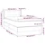 Vidaxl Box spring postelja z vzmetnico temno modra 100x200 cm žamet