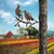 Atelier Del Sofa Dekorativna figura Bird On The Branch 09, 45x39 cm, 1.5 mm