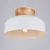 Sollux SL.1350 - Luster na sajli MARION 1xE27/15W/230V prečnika 29,5 cm bela