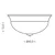 Brilagi - Plafonska svetiljka FRESCO 2xE27/40W/230V, prečnik 43 cm, braon