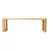 CAPOARTI Lesena klop OAK MASSIVE, 100 cm