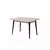 Hanah Home Trpezarijski sto na razvlačenje Dolunay-1285, 100-120 cm, Smeđi