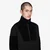 Pulover Y-3 Knitted Panel Blocked Half Zip UNISEX Black XL