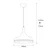 Opviq Luster Dodo-2391, 123cm, 30x30 cm