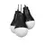 Luster na sajli HELIOS 3x E14/40W/230V