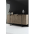 HANAH HOME Set za dnevnu sobu Luxe Walnut Black