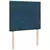 Vidaxl Box spring postelja z vzmetnico temno moder 120x190 cm žamet