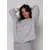 Organic ranglan sivi duks - Organic ranglan sweater