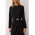 Trendyol Modest Ženska haljina Tctss25Eb00138, Crna