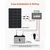 VEVOR Soncna plošča 100W monokristalna 895x58x3 cm črna