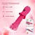 SuperLove Thrusting Vibrator Vibrant Pink