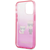 KARL LAGERFELD Futrola za iPhone 13 Pro Pink Karl and Choupette Head Gradient