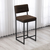 HANAH HOME Barska stolica Retro Brown
