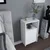 Hanah Home Noćni ormarić Carlin 36x61,4x25,3cm Beli