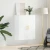vidaXL Stenska omarica bela 69,5x34x90 cm