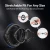 Paloqueth Bull Shape Dual Soft Silicone Erection Ring Black