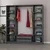 Hanah home Ormar Kale 180x210x52cm Antracit