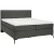 Hom`in POSTELJA BOXSPRING 160 cm x 200 cm , tekstil antracit, črna