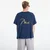Majice Rhude Classique Raglan Tee Navy/ Yellow XL