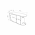HANAH HOME Cipelarnik Nova Shoe Bench White Light Mocha