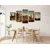 5-delna slika center New Yorka - 100x50
