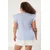 Trendyol Curve Ženska bluza Tbbss25Af00064, Plava
