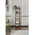 Hanah Home Polica za kuću Bookcase, 34x140x34 cm, Boje oraha