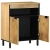 vidaXL Bivak Brown 60x33x75 cm Masivni les Mango