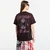 Majice Off-White x AC Milan S/S Slim Tee UNISEX Black/ Red XL