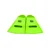 Borntoswim junior short fins green xs