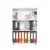 Hanah Home Polica za knjige Rkt-330-Dd-1, 72x109x34 cm, Bela
