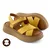 Mona Shoes Ženske sandale, Soft uložak, Kožne, Žute