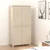 Vidaxl Garderobna omara HAMAR medeno rjava 89x50x180 cm trdna borovina