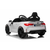 Beneo BMW M4 električni auto, bijeli, 2.4 GHz daljinski upravljač, USB / Aux ulaz, ovjes, 12V baterija, LED svjetla, 2 X MOTOR, ORIGINALNA dozvola