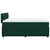 Vidaxl Box spring postelja z vzmetnico temno zelena 140x200 cm žamet
