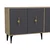 Hanah Home Konzolni sto Figora, 180x82.6x35 cm, Antracit