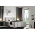 Boxspring postelja Lars - 200x200 cm