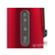 Bosch Designline TWK4P434 grelnik vode, 2400 W, 1,7 l, filter za vodni kamen, rdeč