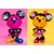 Figúrky zberateľské Mickey a Minnie Designer Jada kovové 2 kusy výška 10 cm J3074007