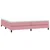 Vidaxl Box Spring postelja brez vzmetnico roza 200x210 cm Velvet