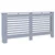 Pokrov za radijator antracit 172 x 19 x 81,5 cm MDF