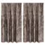 Baršunaste zavjese 2 pcs Boja cappuccina 140 x 140 cm Baršun