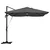 Suncobran Antracit 351 x 250 x 253 cm Poliester i aluminij