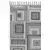 Conceptum Hypnose Tepih Bukle 1404, 100x450 cm, Sivi